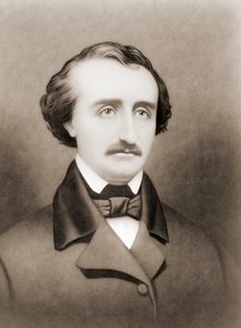Edgar Allen Poe, da una stampa del XIX secolo da American School